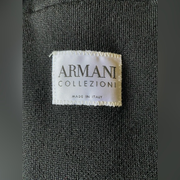 Men’s Armani Knit Jacket size Medium - Picture 6 of 7